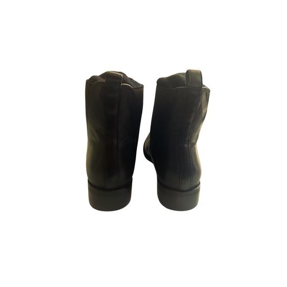 Talbots Black Leather Bootie, Size 7, New, Never Worn - Picture 4 of 7